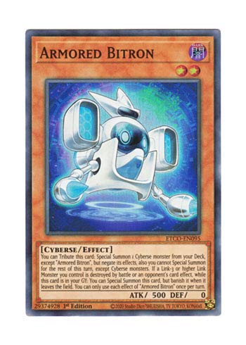 Amazon.co.jp: 遊戯王 英語版 ETCO-EN095 Armored Bitron アーマード